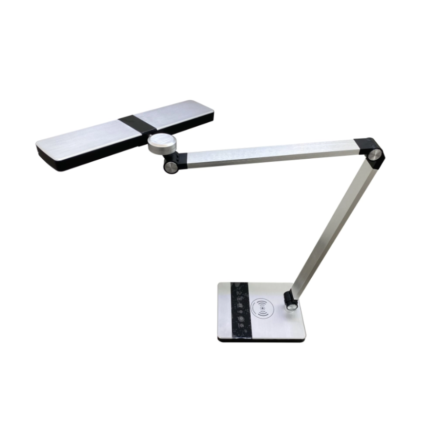 Лампа настольная светодиодная гибкая Sirius BL-1105-C серебряная - фото 4
