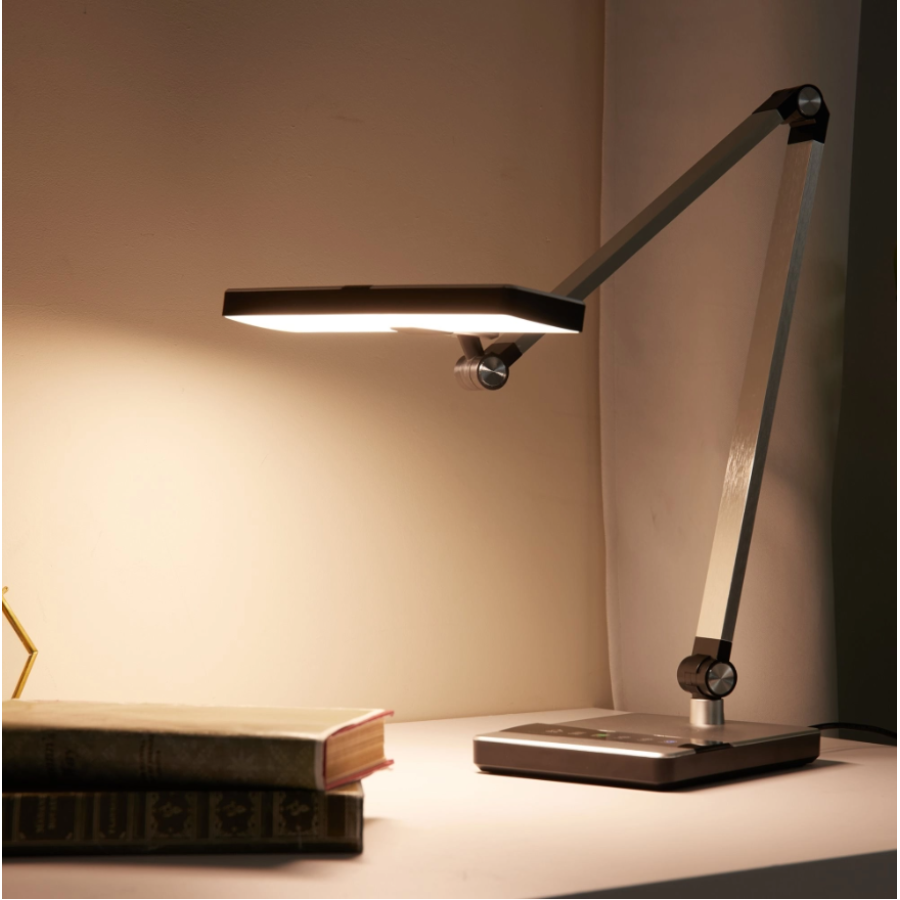 Лампа настольная светодиодная гибкая Sirius BL-1105-C серебряная - фото 3