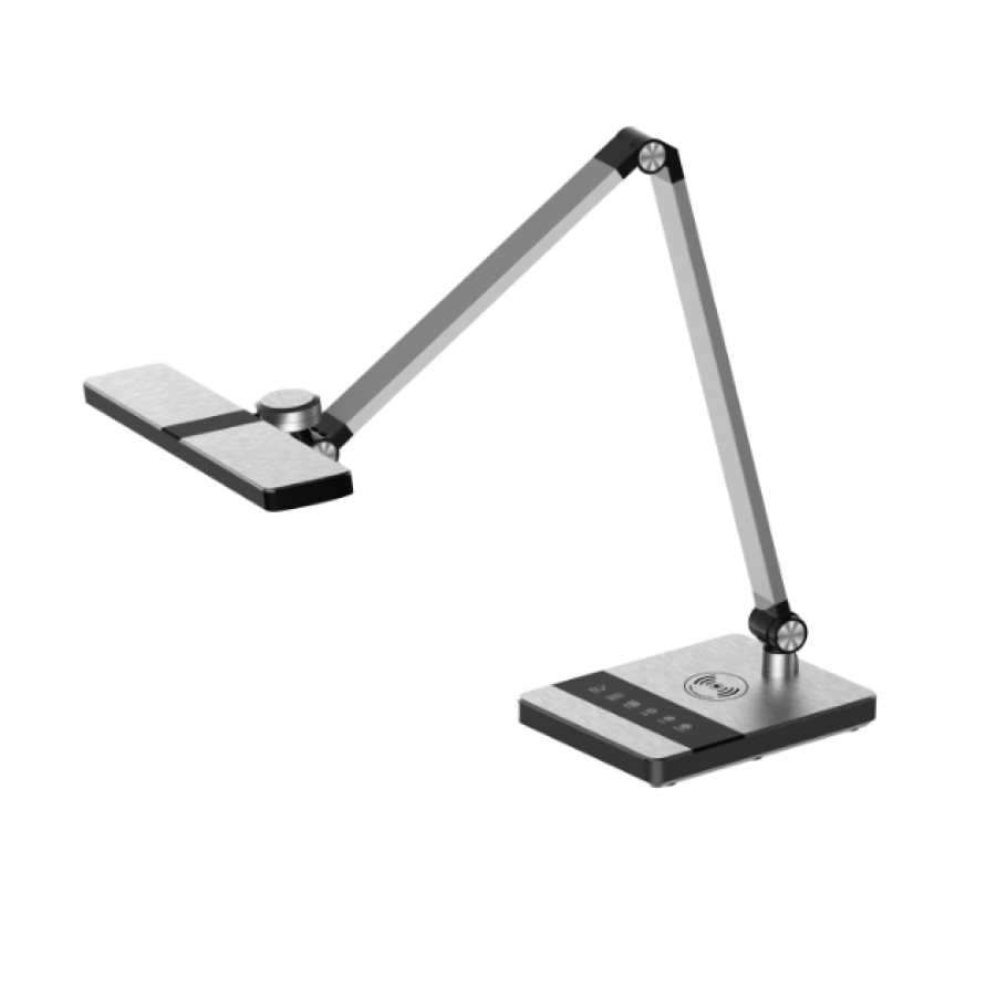 Лампа настольная светодиодная гибкая Sirius BL-1105-C серебряная - фото 1
