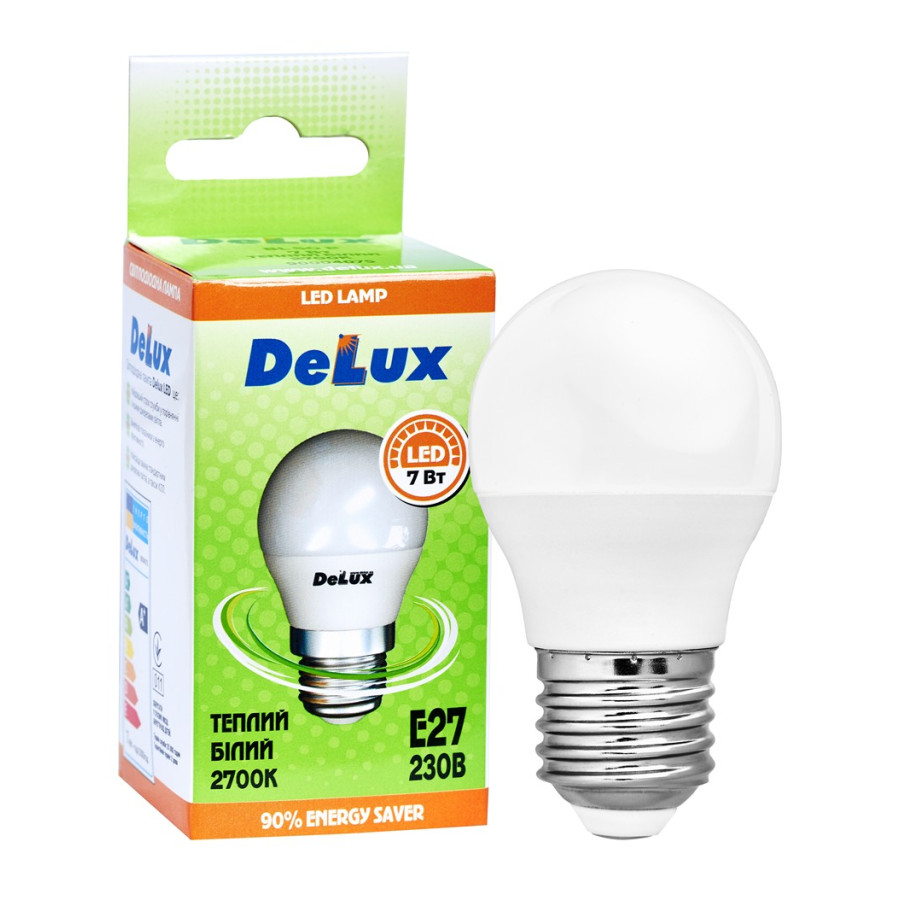 Лампа светодиодная Delux BL50P 7Вт 2700К 220В Е27 - фото 1