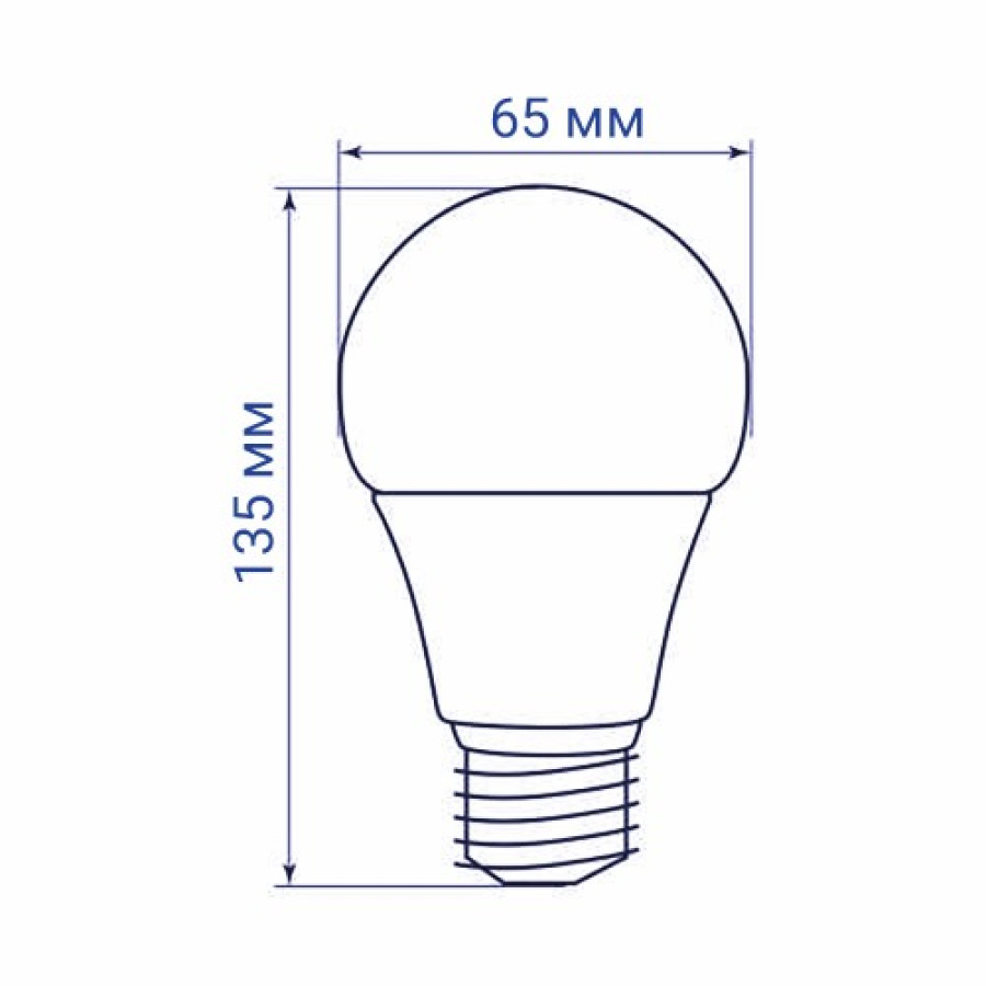 Лампа светодиодная Feron LB-918 A65 230V 18W 4000K E27 - фото 3