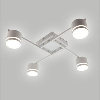 Люстра 10518 GELA 4xGX53 S-600x600x120-WHITE-IP20