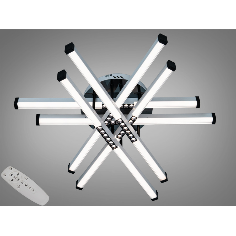 Люстра Diasha 2531WH+BK dimmer - фото 1