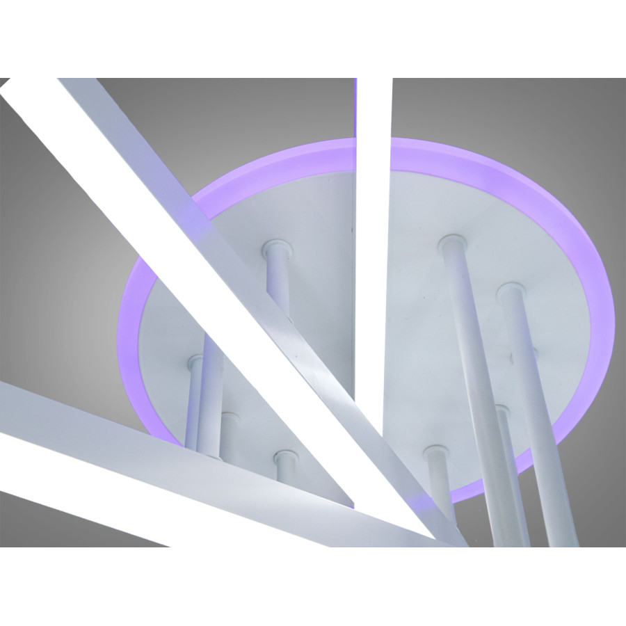 Люстра Diasha 7010WH LED 3 color dimmer (белый) - фото 5