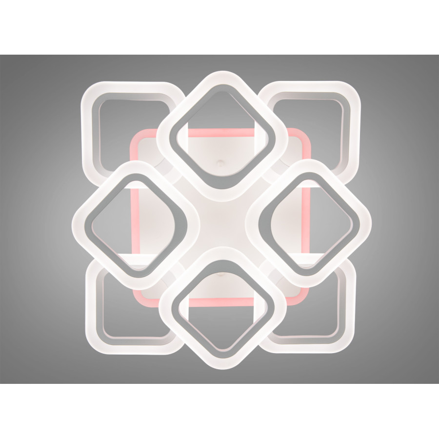 Люстра Diasha 8060/4+4WH LED 3color dimmer - фото 3