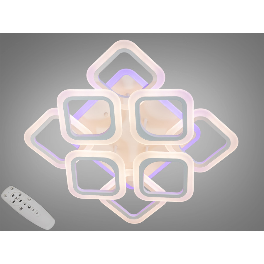 Люстра Diasha 8060/4+4WH LED 3color dimmer - фото 2