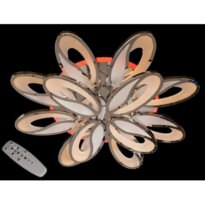 Люстра 8090/8+4HR LED 3color dimmer