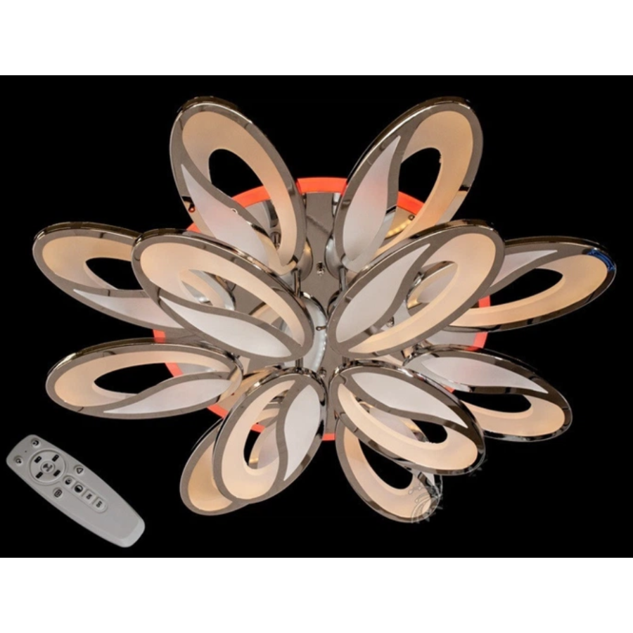 Люстра 8090/8+4HR LED 3color dimmer - фото 1