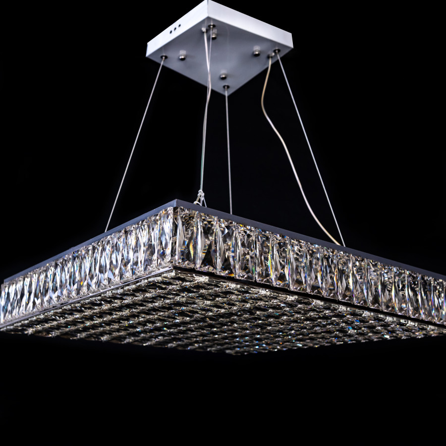 Люстра подвесная LS 9623-60*60 хром - фото 1