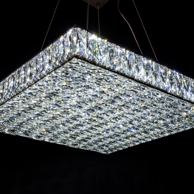 Люстра подвесная LS 9623-60*60 хром