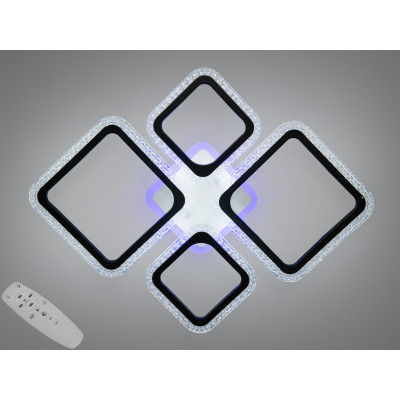 Люстра A8170/2+2BK LED 3 color dimmer (черный)