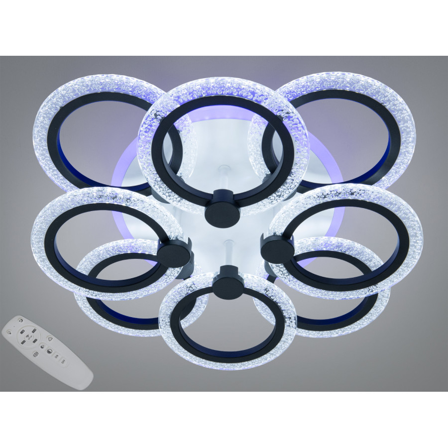 Люстра Diasha A8180/4*4BK LED 3color dimmer - фото 2