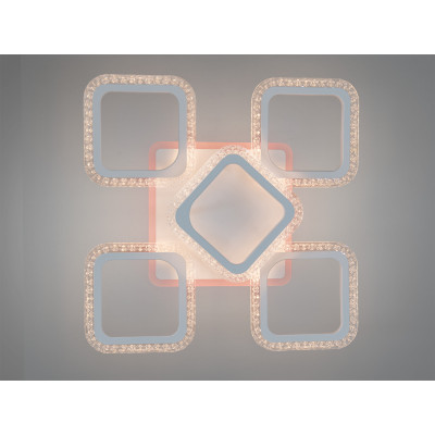 Люстра Diasha AS8170/4+1 WH LED 3 color dimmer (белый)