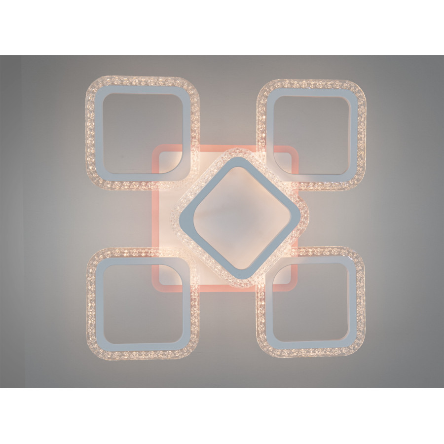 Люстра Diasha AS8170/4+1 WH LED 3 color dimmer (белый) - фото 2