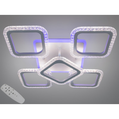Люстра Diasha AS8170/4+1 WH LED 3 color dimmer (белый)