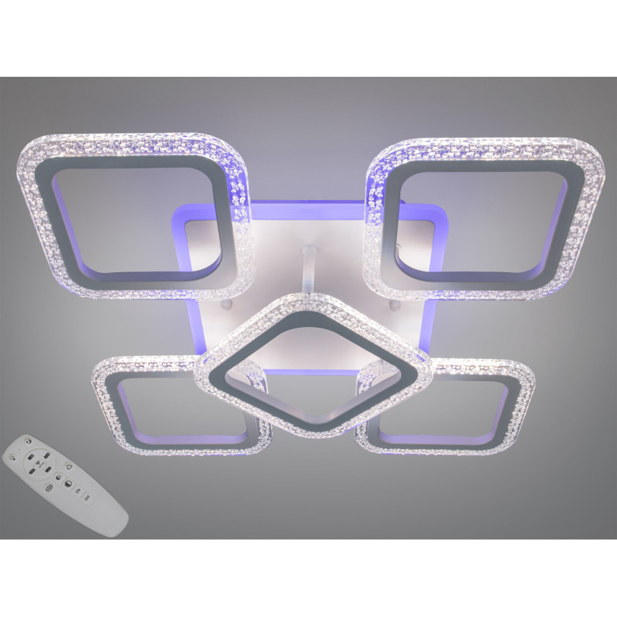 Люстра Diasha AS8170/4+1 WH LED 3 color dimmer (белый) - фото 1
