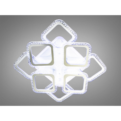 Люстра Diasha AS8170/4+4WH LED 3 color dimmer (белый)