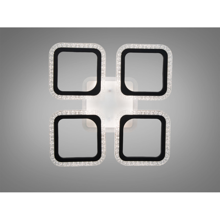 Люстра Diasha AS8170/4BK LED 3 color dimmer (черный) - фото 3