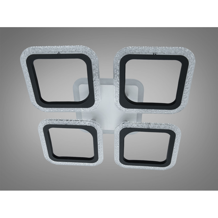 Люстра Diasha AS8170/4BK LED 3 color dimmer (черный) - фото 4