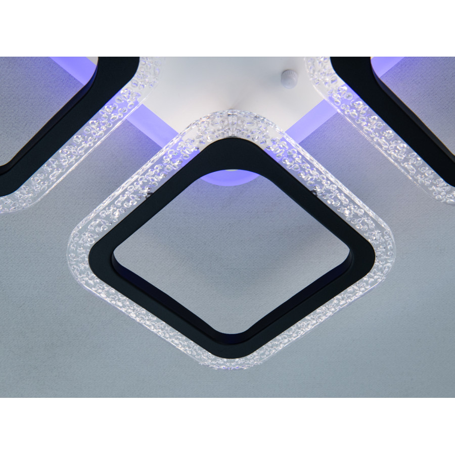 Люстра Diasha AS8170/4BK LED 3 color dimmer (черный) - фото 5