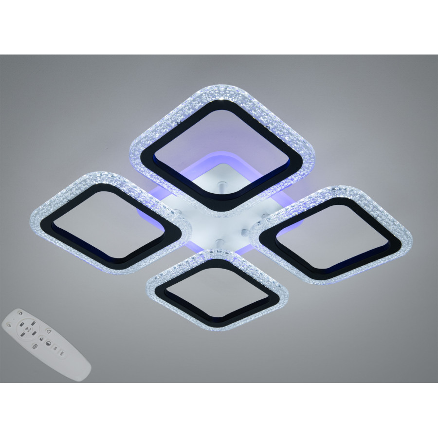 Люстра Diasha AS8170/4BK LED 3 color dimmer (черный) - фото 1