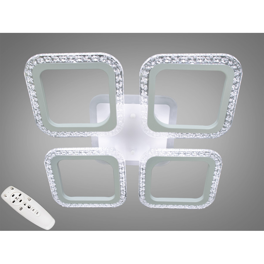 Люстра Diasha AS8170/4WH LED 3 color dimmer (белый) - фото 1