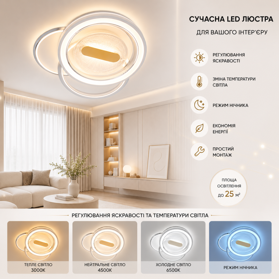 Люстра Diasha 12291-2 - фото 1
