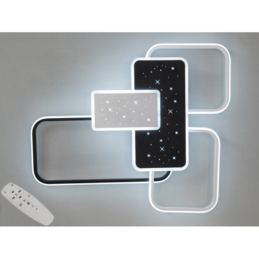 Люстра Diasha 2449WH+BK dimmer - фото 2