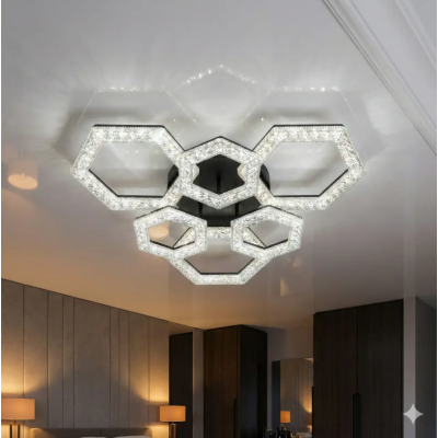 Люстра Diasha 6653/3+3BK