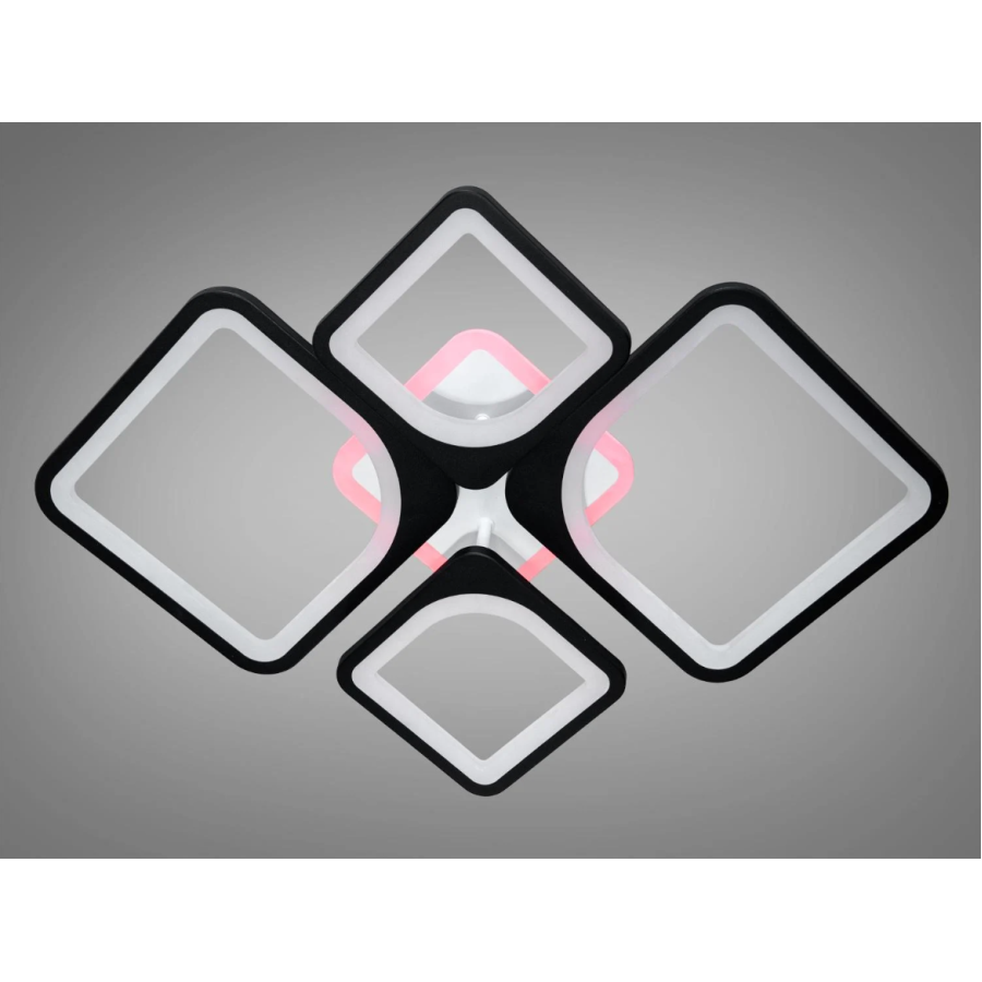 Люстра Diasha 8060/2+2BK LED 3color dimmer - фото 4