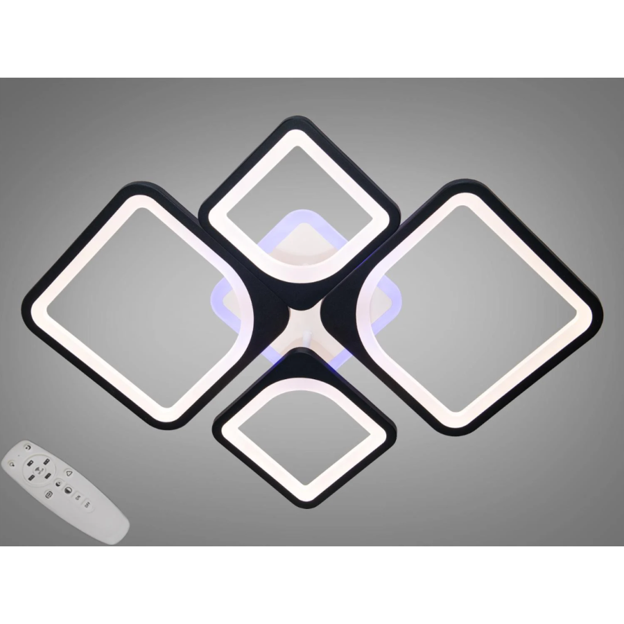Люстра Diasha 8060/2+2BK LED 3color dimmer - фото 2