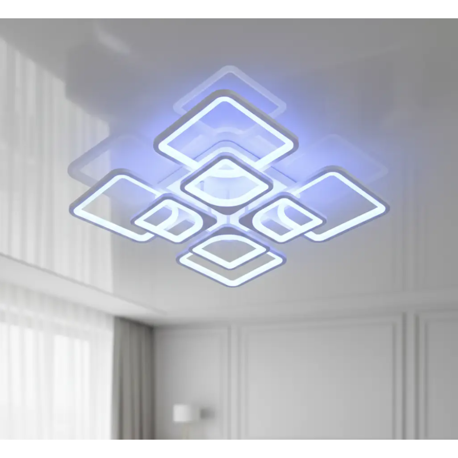 Люстра Diasha 8060/4+4WH LED 3color dimmer - фото 1