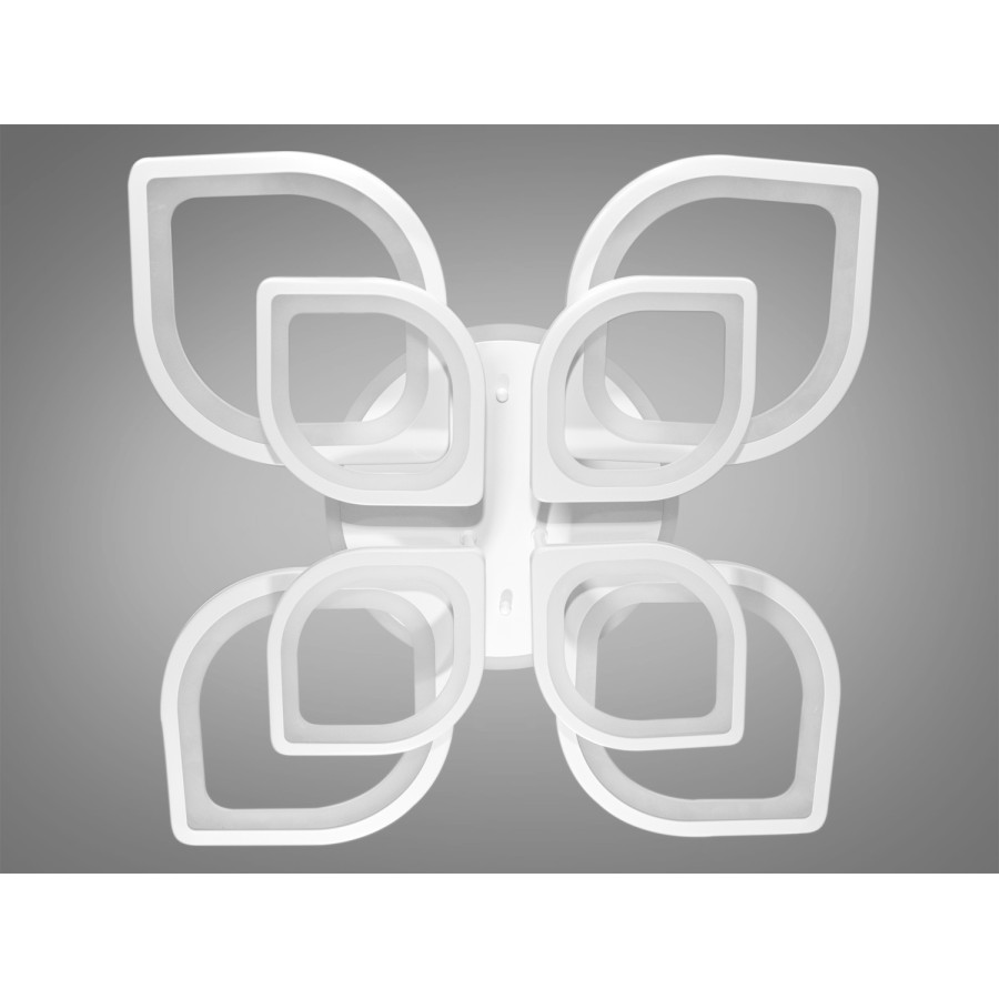 Люстра Diasha 8073/4+4WH LED 3color dimmer - фото 4