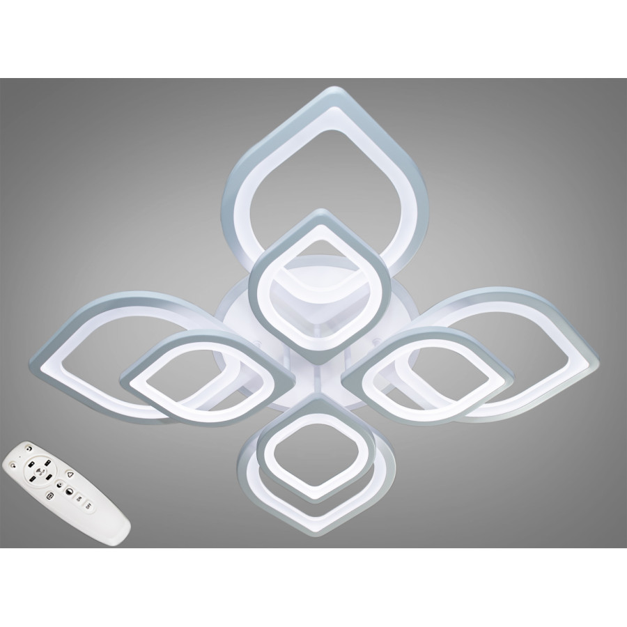 Люстра Diasha 8073/4+4WH LED 3color dimmer - фото 2