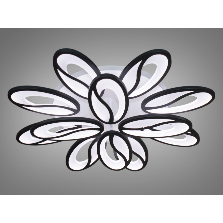 Люстра Diasha 8090/8+4BK LED 3color dimmer - фото 3