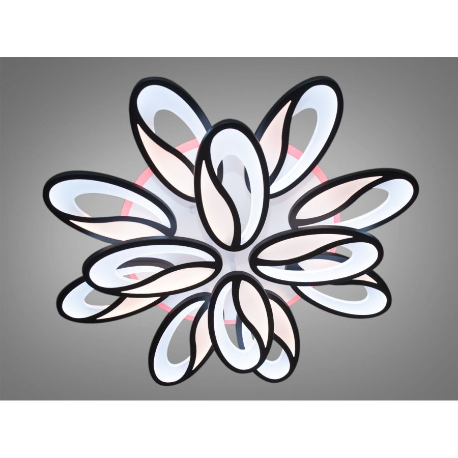 Люстра Diasha 8090/8+4BK LED 3color dimmer - фото 4