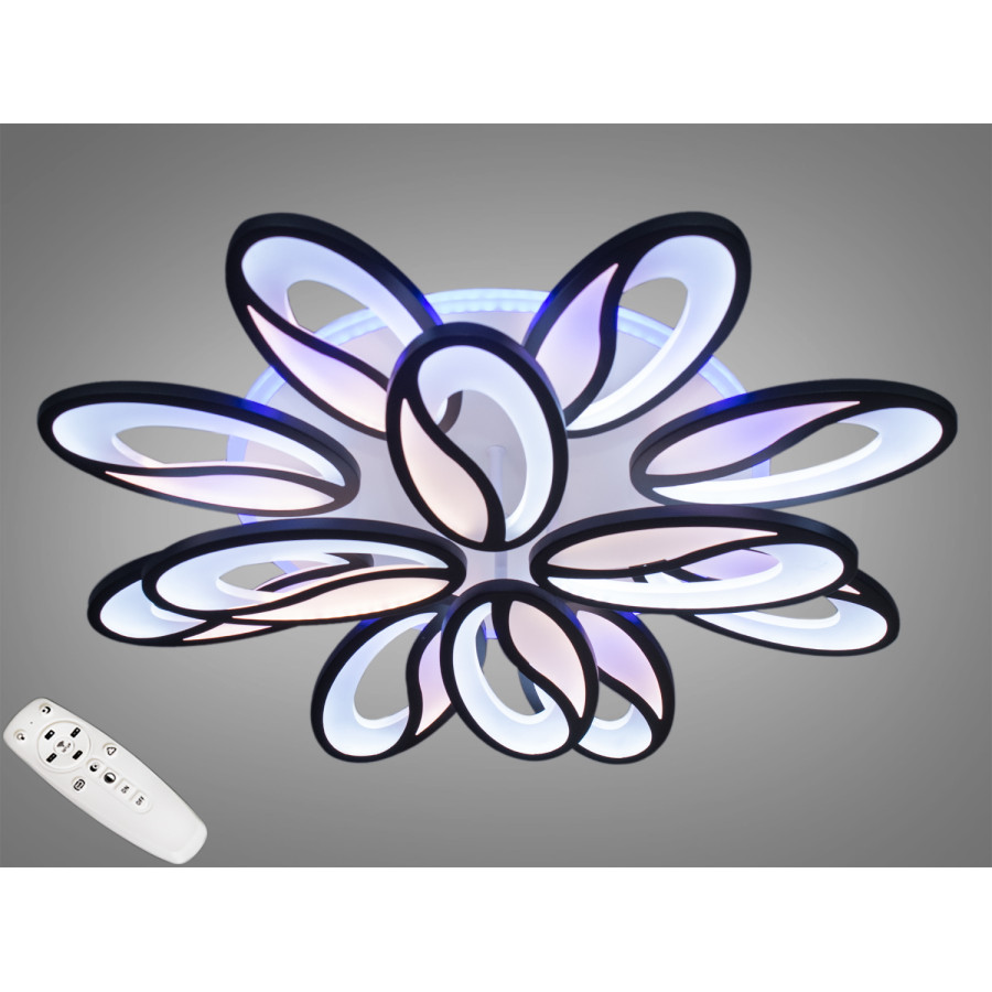 Люстра Diasha 8090/8+4BK LED 3color dimmer - фото 2