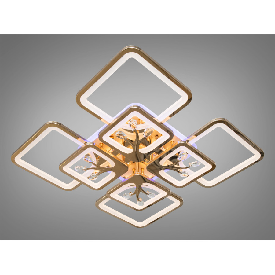 Люстра Diasha 8157/4+4G LED 3color dimmer - фото 3