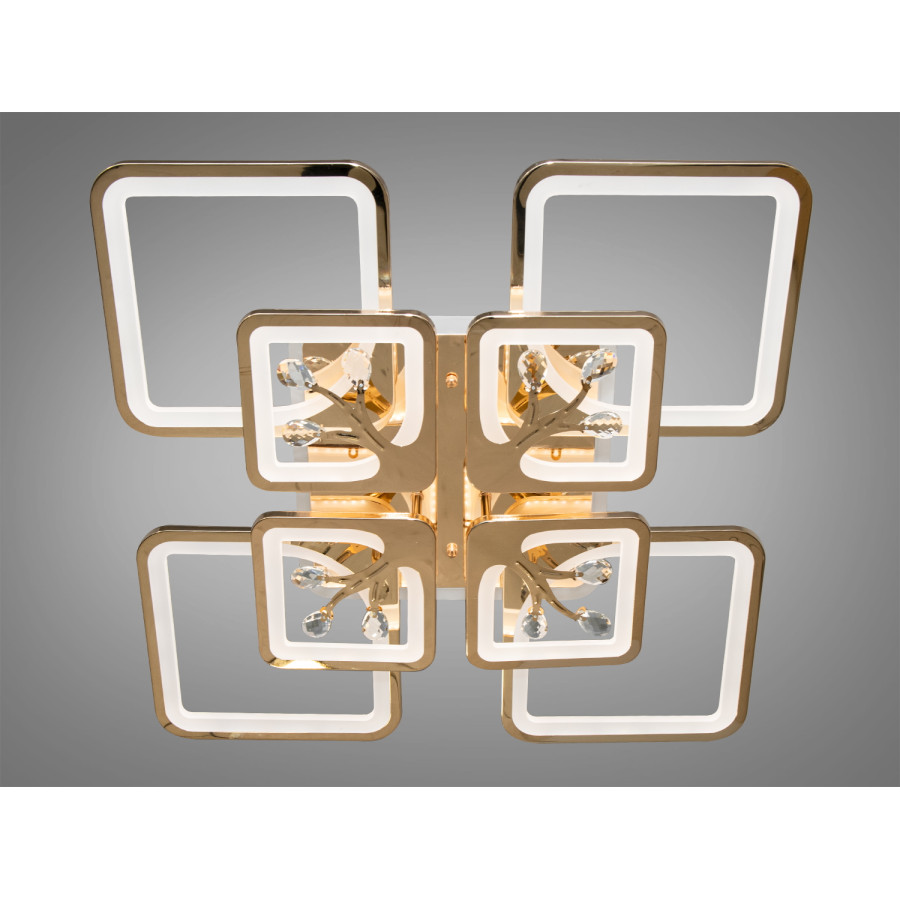 Люстра Diasha 8157/4+4G LED 3color dimmer - фото 4