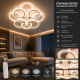 Люстра Diasha A8180/4*4WH LED 3color dimmer