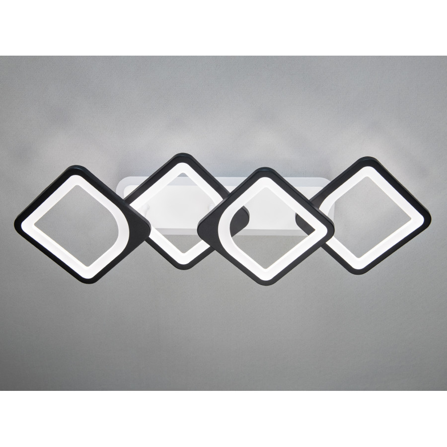Люстра Diasha H8060/2+2BK LED 3color dimmer - фото 4