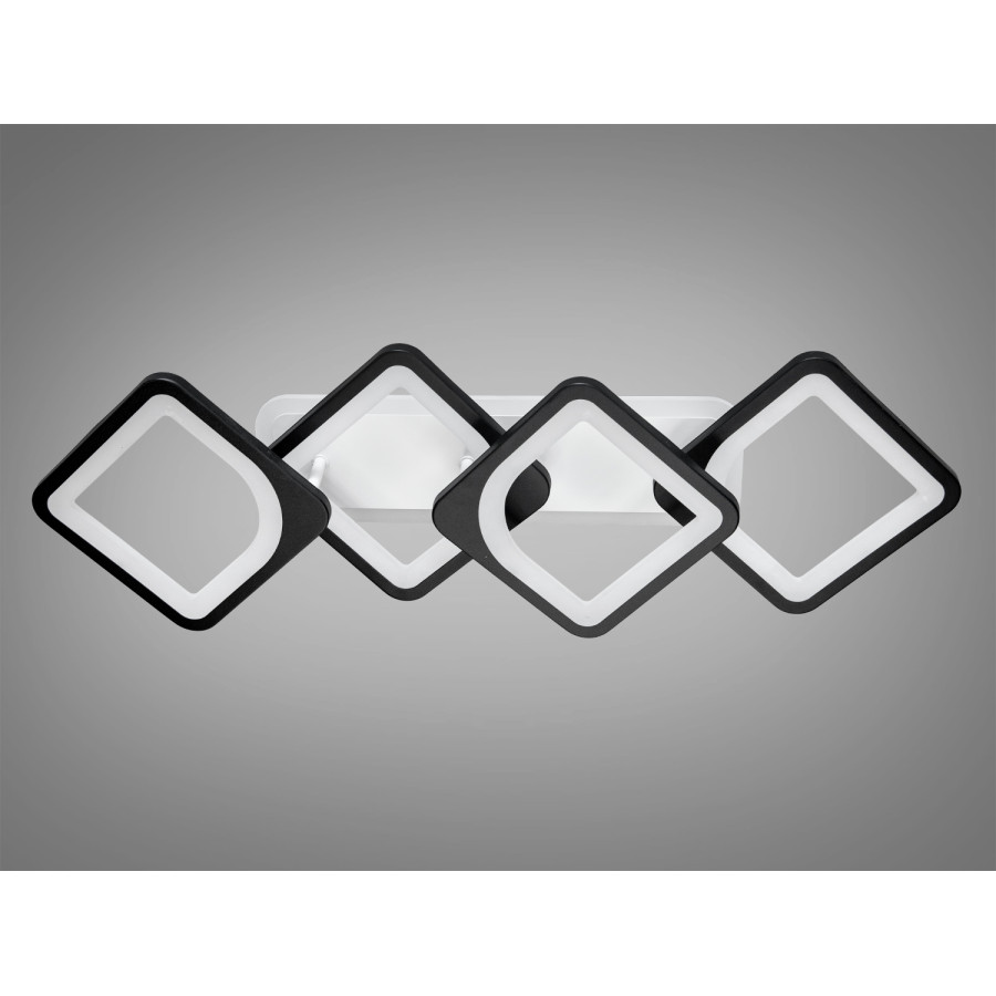Люстра Diasha H8060/2+2BK LED 3color dimmer - фото 5