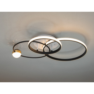 Люстра Diasha MX2987-3L WH+BK (белый+черный)