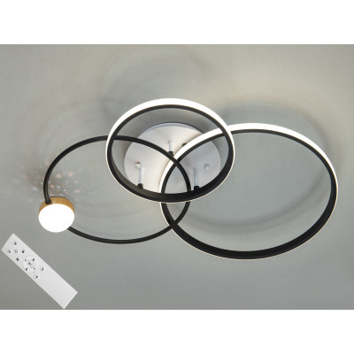 Люстра Diasha MX2987-3L WH+BK (белый+черный)