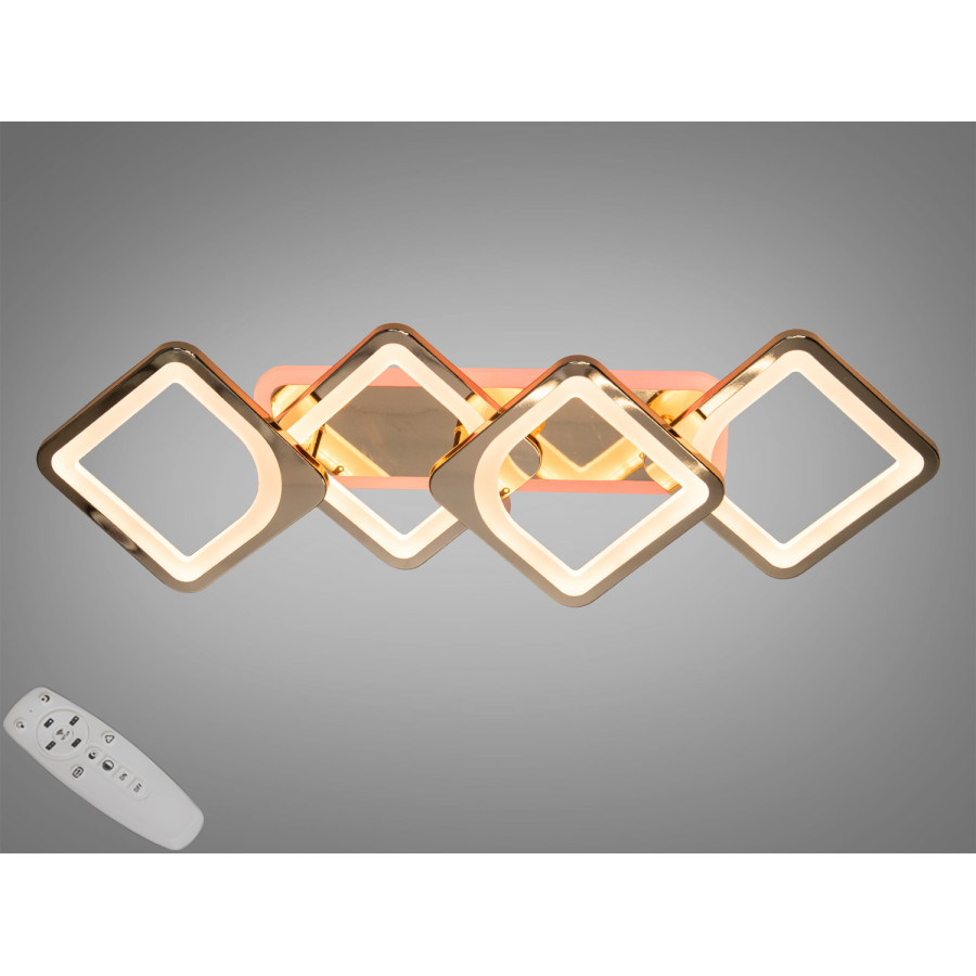 Люстра Diasha H8060/2+2G LED 3color dimmer - фото 2