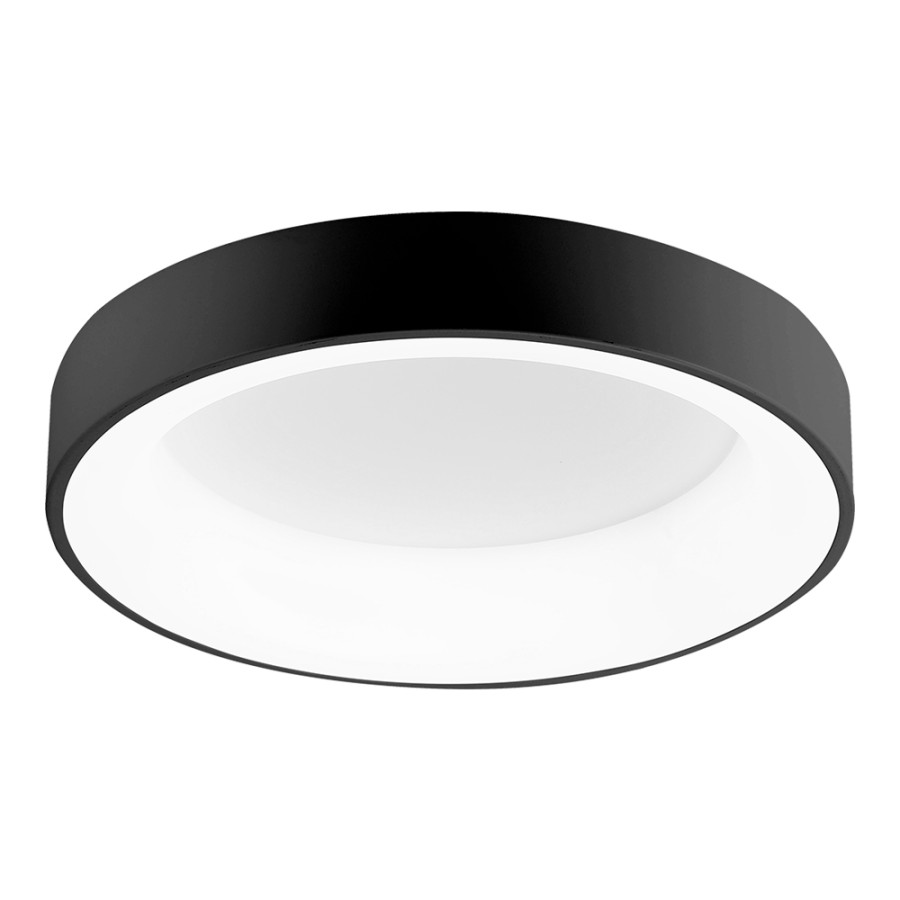 Люстра LED VELMAX V-CL-VERONA-R max 50W 3000-6500K 3000Lm пульт ДУ черный - фото 1