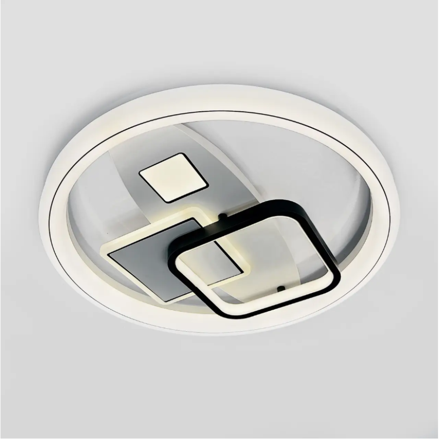 Люстра Lora Double 80w 10118 2S-ON/OFF-460*65-WHITE/WHITE-220-IP20 - фото 2
