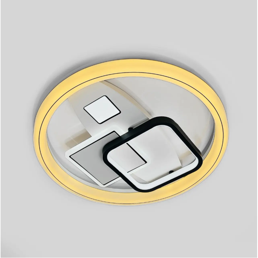 Люстра Lora Double 80w 10118 2S-ON/OFF-460*65-WHITE/WHITE-220-IP20 - фото 3