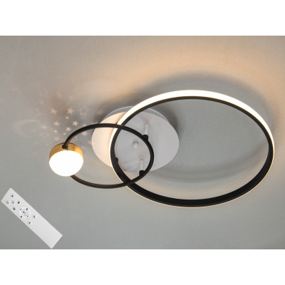 Люстра Diasha MX2986-2A WH+BK (белый+черный)