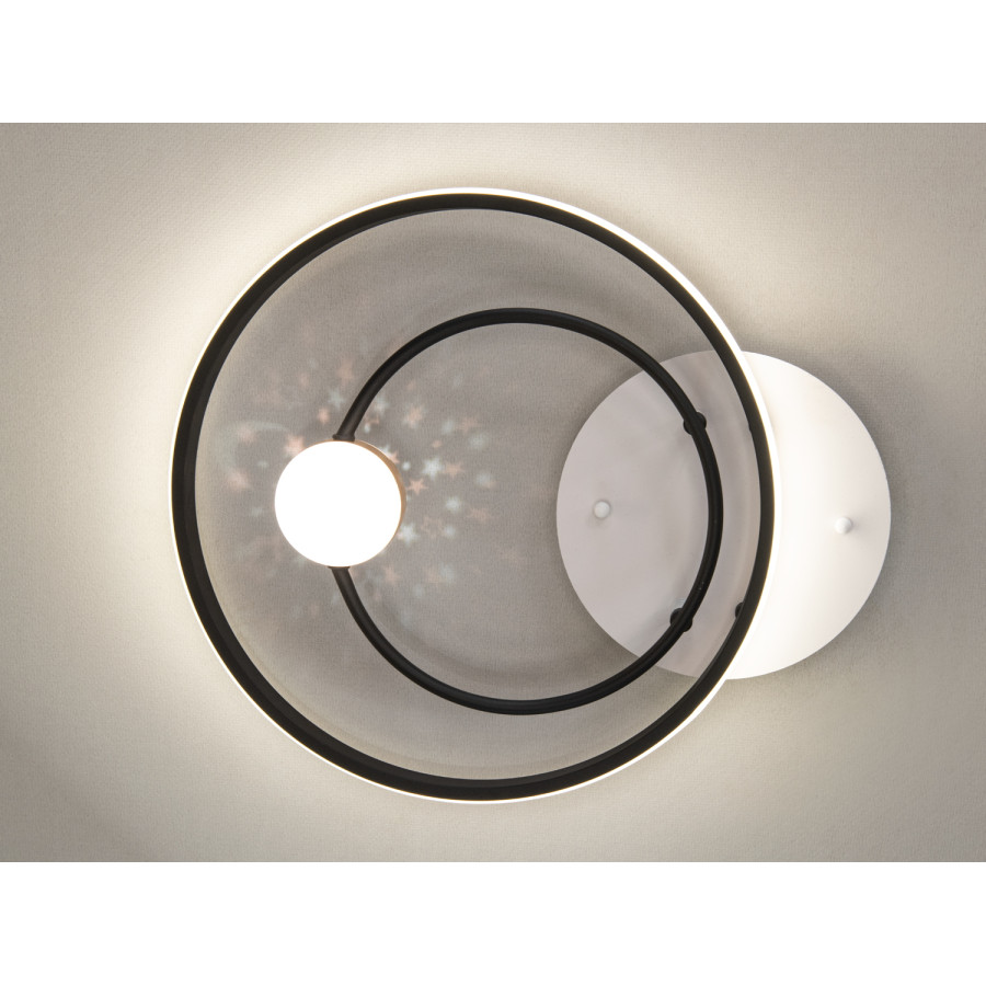 Люстра Diasha MX2989-2A WH+BK (белый+черный) - фото 3